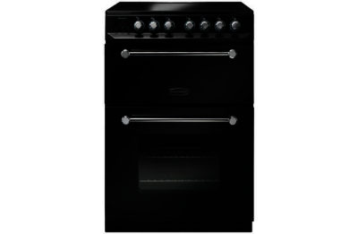 Rangemaster Kitchener Double Electric Cooker - Black.
